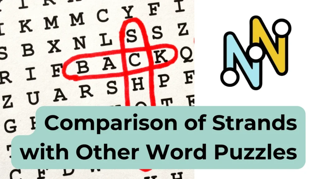 Comparison of Strands with Other Word Puzzles