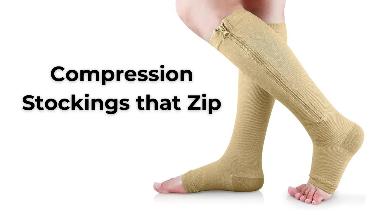 Compression Stockings that Zip